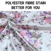 Satin Pillowcases for Hair and Skin 2 Pack - Flower