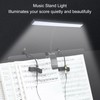 Cerioll Superhell Notenpultleuchte Licht, Notenständer LED-Licht, 3 Farben & 5