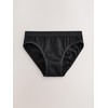 NEXT 7er-Pack Bikinihose Schwarz/Weiß/Grau 11-12 Jahre