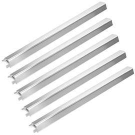 Hisencn Heat Plates - for Charbroil Performance 5 Burner Gas Grill 463448021, 463450022, 463451022, 463455021, 463449021, Grill Replacement Parts, G325-0002-W1 Heat Plates, Stainless Steel, 15.55"