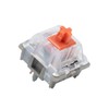 GATERON Pro Ultra Glory Red Keyboard Switches, Linear 5 pin