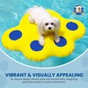 Paws Aboard Doggy Lazy Raft, Puncture Resistant Vinyl Dog Float,