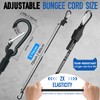 MILYARD 6 Pcs 72 Inch Adjustable Bungee Cord with Hooks,