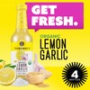 Tessemae's Organic Lemon Garlic Dressing and Marinade, Whole30 Certified, Keto