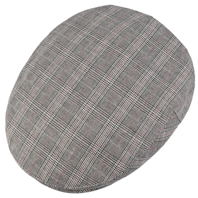 Lipodo Devron Men's Checked Flat Cap - Made in Italy