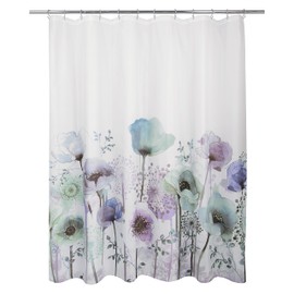 Allure Home Creation Whales Polyester Fabric Printed Shower Curtain 70"x72"