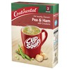 CONTINENTAL Cup-A-Soup | Pea & Ham with Croutons, 2 pack,