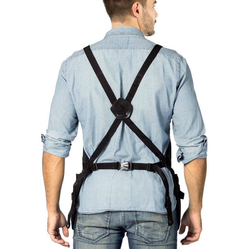Under NY Sky Tool Apron - 20 Pockets and Slots,