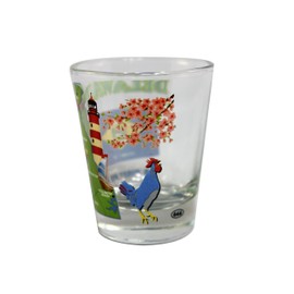 Souvenir Shot Glass Delaware DE - (Box of 12)