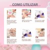 NIBEAUSL Lámpara De Uñas Uv Led Esmalte Kit Para Uñas
