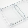 Jenngaoo Transparent Storage Shelf，Transparent Acrylic Foldable Desktop Organizer Multifunctional Space