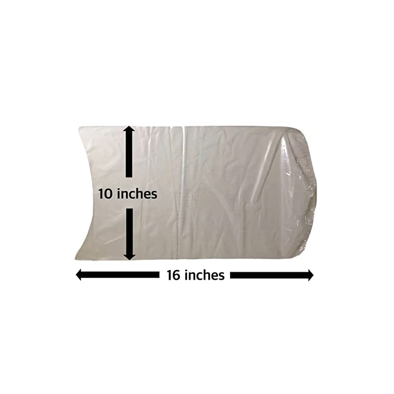 Poultry Shrink Bags- 50 Clear 10"x16" for Chickens or Rabbits