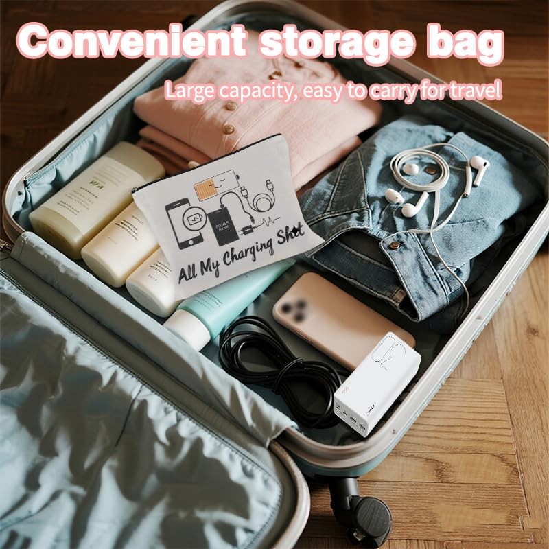 Charging Electronic Storage Case Pouch for Charging Cord Organizer Bags