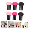 Baluue 6pcs Mushroom Design Makeup Blending Sponges Dry Wet Use