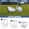 152 x Golf Impact Stickers – Weatherproof Impact Tape for