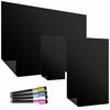 TMS Magnetic Fridge Blackboard Set | Triple Pack with A4,