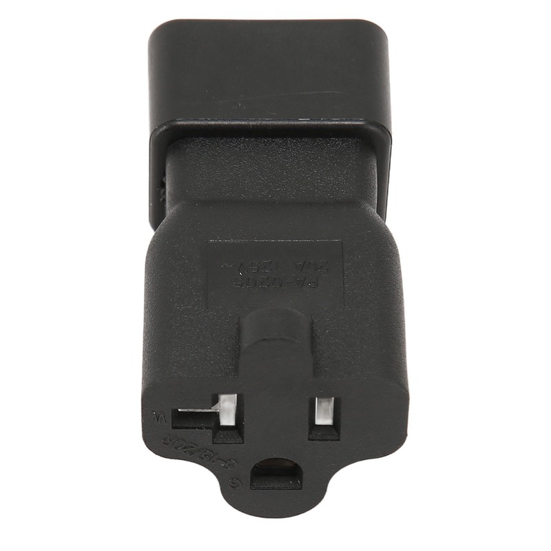 IEC320 C20 to Nema 5‑15 20R Power Adapter 20A C20