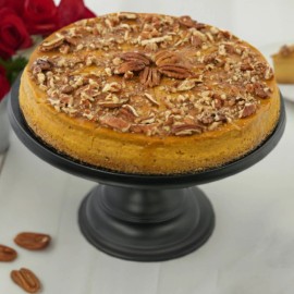 Andy Anand Sugar-Free Pumpkin Pecan Cheesecake: 2.4 lbs, Shipped 2nd Day Air