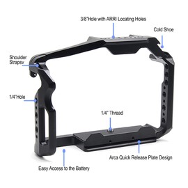 ANNTERY Camera Cage for Panasonic H6 -A010