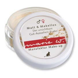 Marie w. Make-Up Matte & Flawless Powder 2 g - Mineral Powder Make Up, Transparent Fixing Powder, Powder Make-Up, Cover Powder Hair, Make Up Matt, Loose Powder Transparent, Make Up Powder