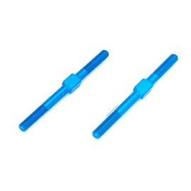 Square A70-75 Duralumin Turnbuckle M3x40mm (Light Blue) SGX-3040TB