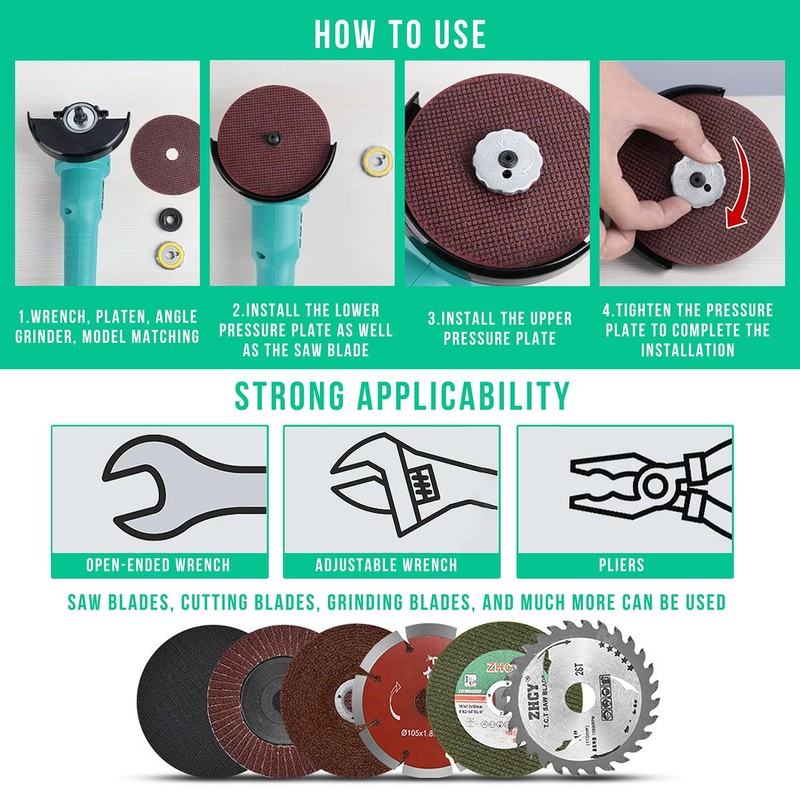 3 Sets Flange Nuts Anti-jamming M10 Thread Hex Flanged Locknut