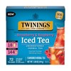 Twinings Strawberry Raspberry Herbal Iced Tea 72 Bags Caffeine Free