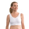 Amoena Leyla Seamless Post-Surgical Bra - White - 48/50