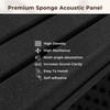 Sound Proof Foam Panels for Walls Vangoa 12 Pack Self-adhesive