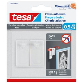 Tesa 77772 – 00001 – 00 – Nail Sticker for Painted Walls and Plaster (0.5 kg)