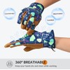 Trifabricy Garden Gloves for Women - Breathable leather Floral Gardening