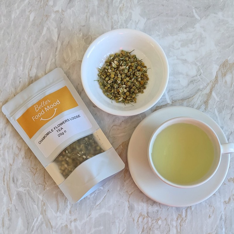 Better Food Mood Chamomile Flowers Loose Tea 50g | No