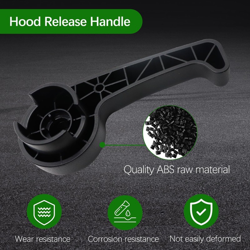 MINETPS DS7Z-99042C74-A Hood Release Handle w/Mounting Bracket Fit for Ford