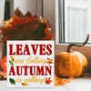 Fall Decor Fall Maple Leaf Wooden Sign Plaque Autumn Signs