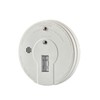 Kidde Smoke Detector with Safety Light for Hearing Impaired, Battery