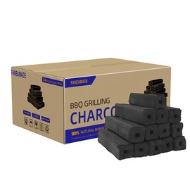 FANEAMADE Lump Charcoal, Binchotan Charcoal for Grilling and Smoking, Charcol Briquettes, Barbecue, Smokeless, Low Ash, Long Burning for Smoker, BBQ (5 lb)