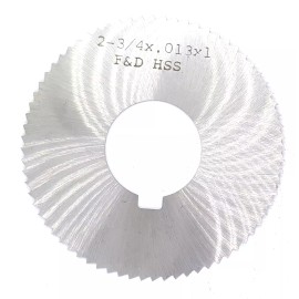 F&D 2-3/4" X 0.013" X 1" HSS Slitting Saw B-8494