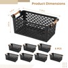 8 PCS Storage Baskets - 12 x 6 x 5