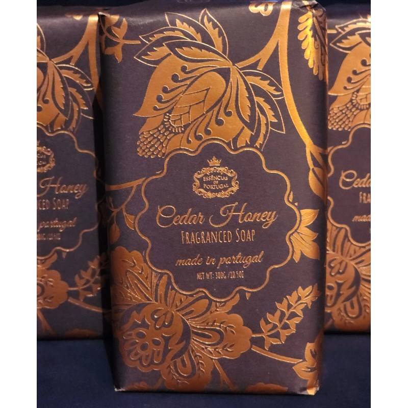 Essencias de Portugal - Cedar Honey Fragranced Soap 10.5 Oz