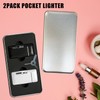 Cponmist 2 Pack Mini Butane Lighter, Double Jet Torch Lighter
