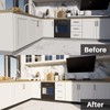 COUKIU Flexible Baseboard Molding Trim, Peel and Stick Rubber Wall
