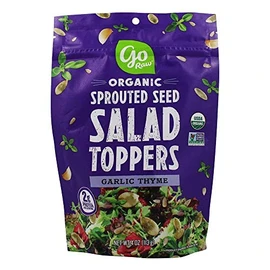 Go Raw - Organic Sprouted Seed Salad Toppers Garlic Thyme - 4 oz.