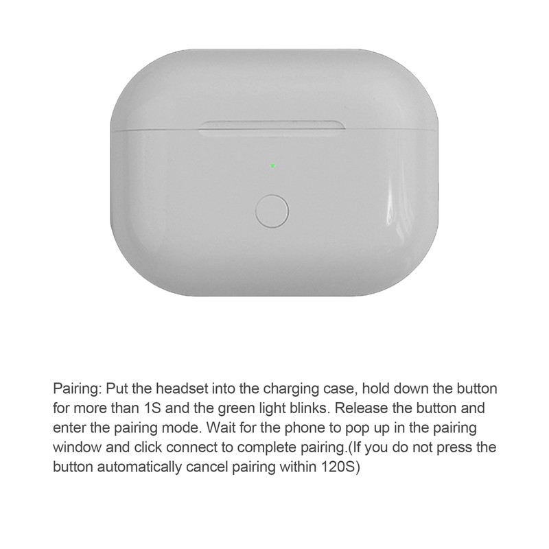 Headset Charging Battery Compartment Wireless Charging Case For Pro