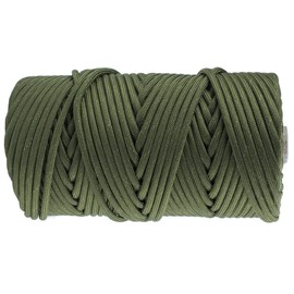GOLBERG Mil-C-5040H Mil-Spec Type III (7 Strand) and Type IV (11 Strand) Paracord - (550Lb, 200 Feet, Camo Green)
