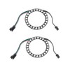 Sparkleiot 24 Bits WS2812 RGB LED Ring with SM2.54-3P Wire,