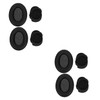 jojofuny 2sets Comfortable Headphone Replacement Earmuffs Compatible - Noise-isolating Earphone