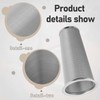 Fuel Tank Filter Strainer 304 Stainless Steel Cone Shaped for