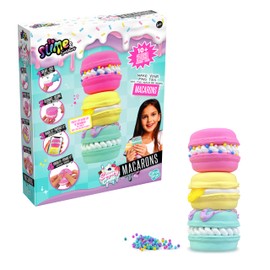 So Slime Sensations Sugary Crush Macarons - Make fun slime treats - Includes all you need to make a cute custom macarons out of different compounds - 6+