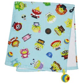 Marushin 2006001800 Face Towel, Toy Story, Alien Toy Story Kostum, 100% Cotton, Pixar Mix