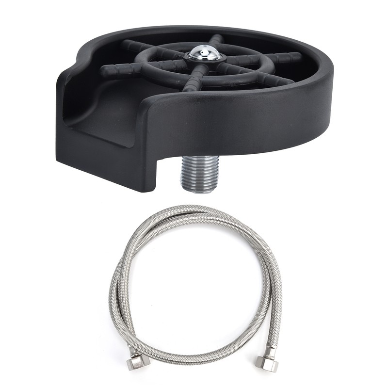 Kitchen Sink Glass Rinser High Pressure Automatic Cup Washer Cleaner